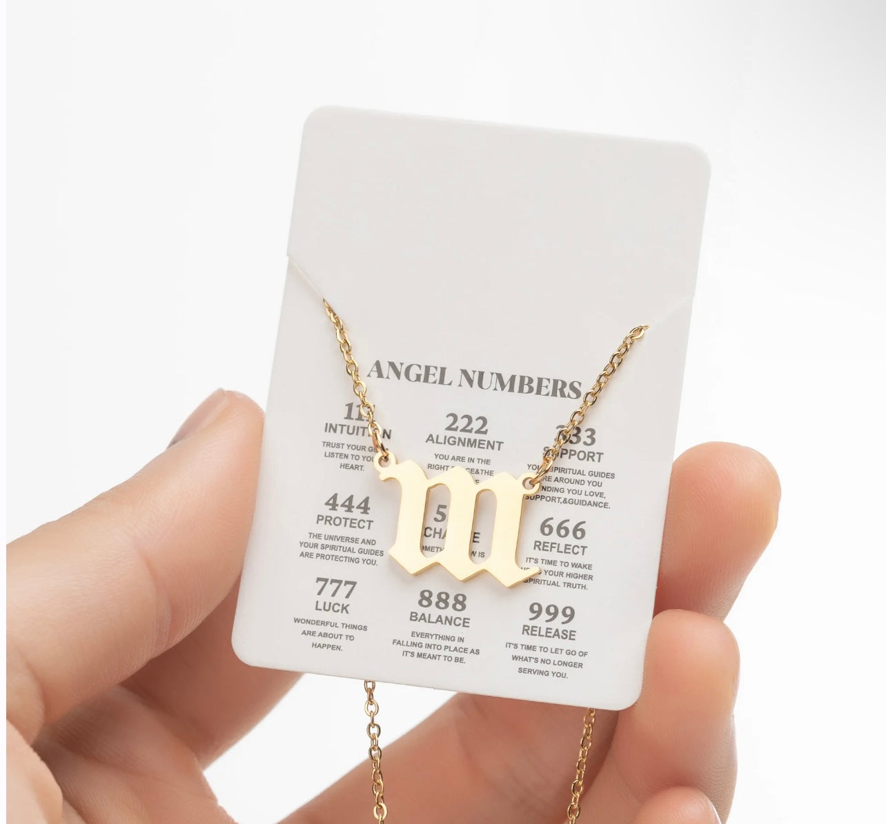 Angel Number Necklace