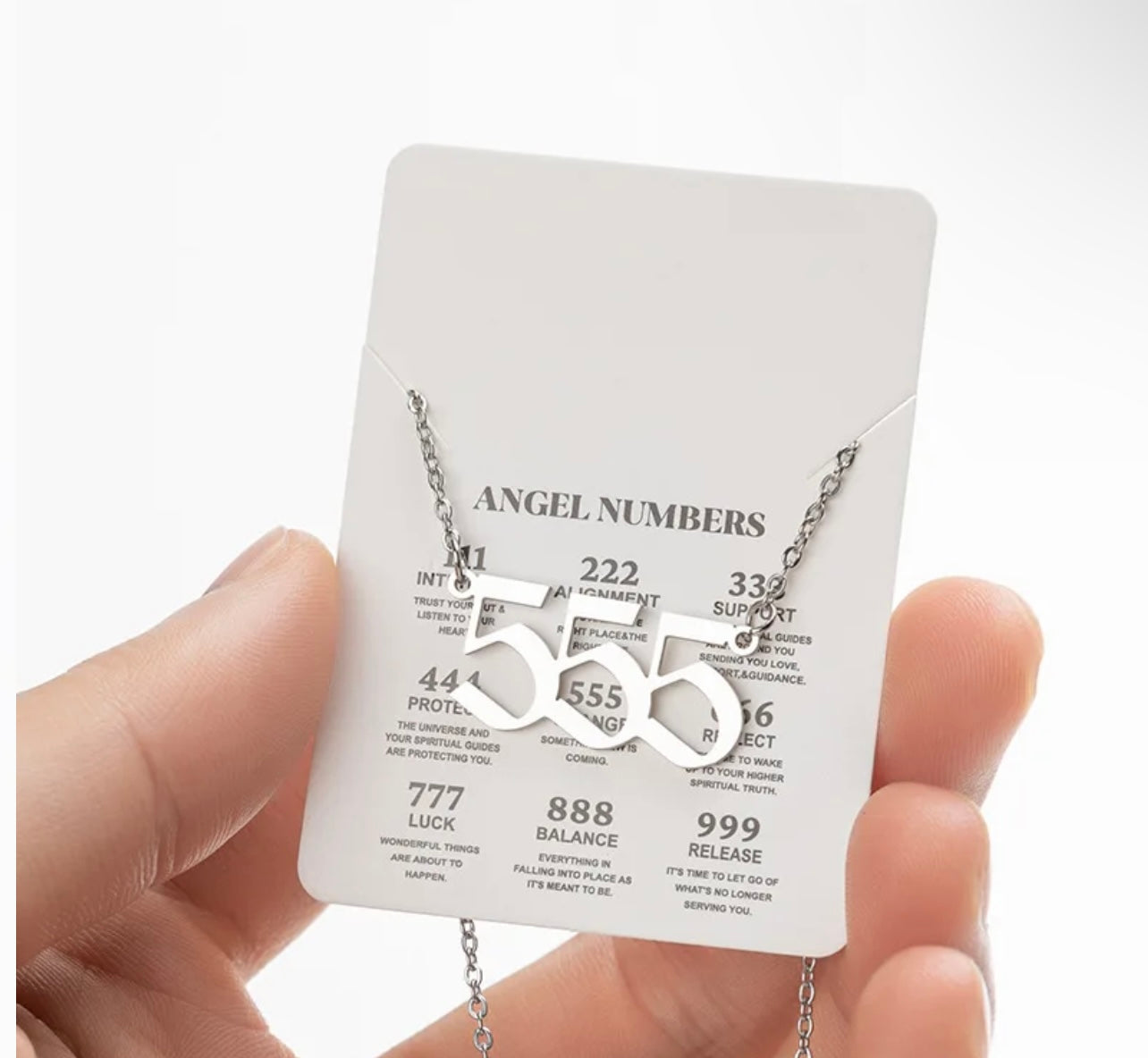 Angel Number Necklace