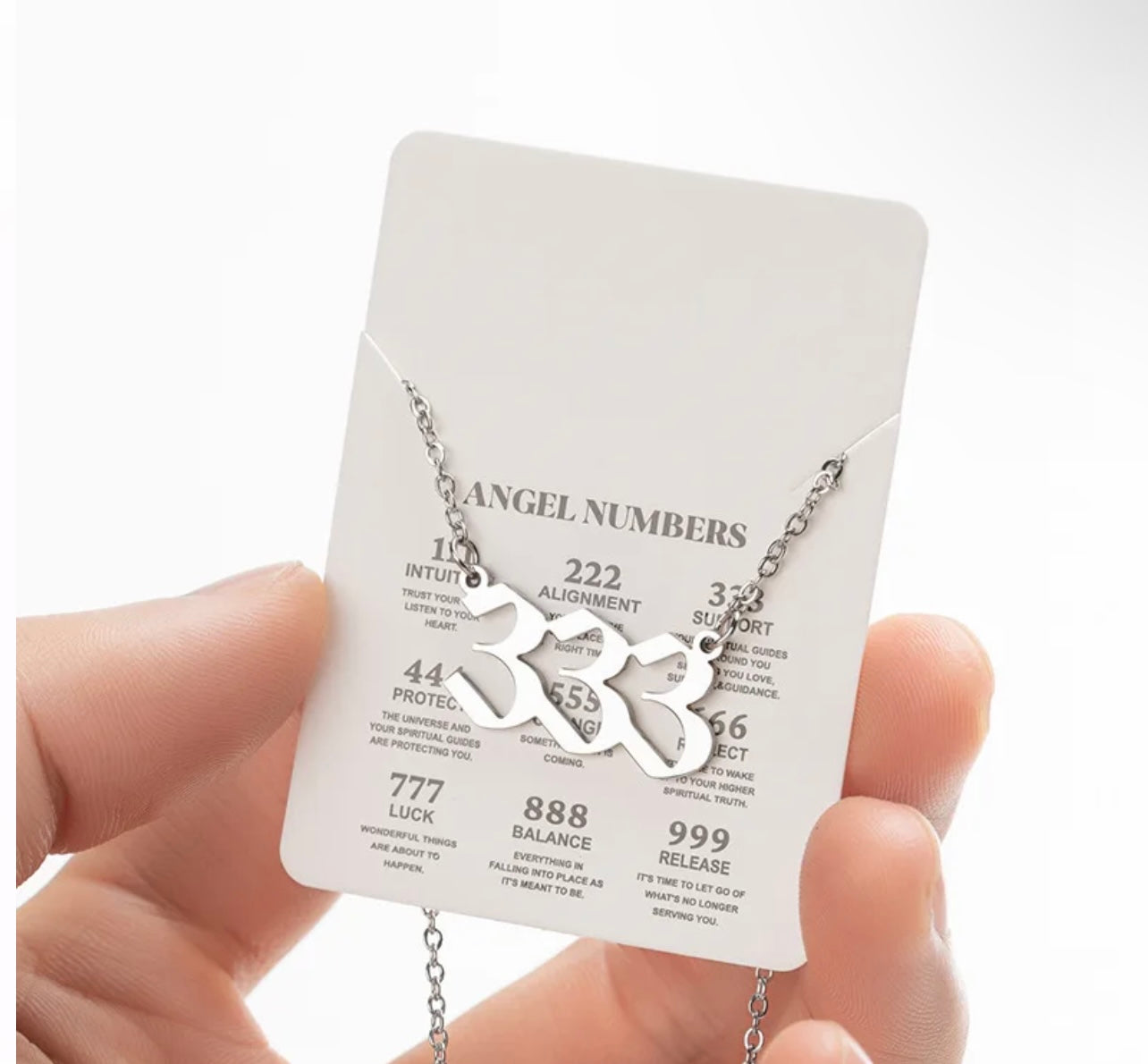 Angel Number Necklace