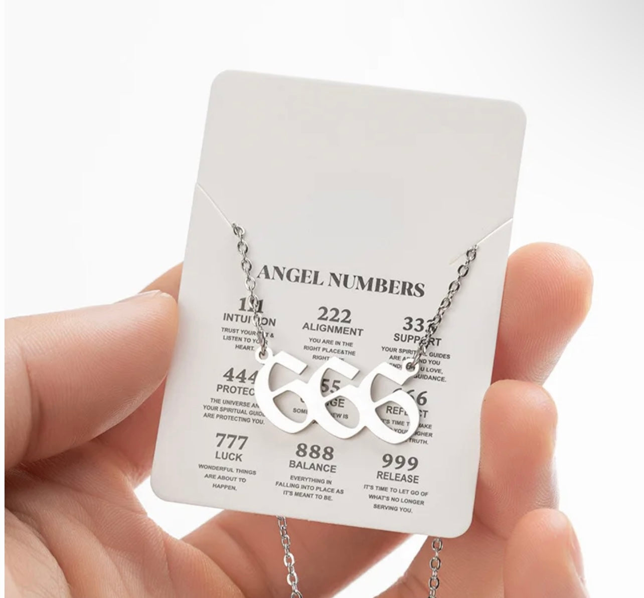 Angel Number Necklace