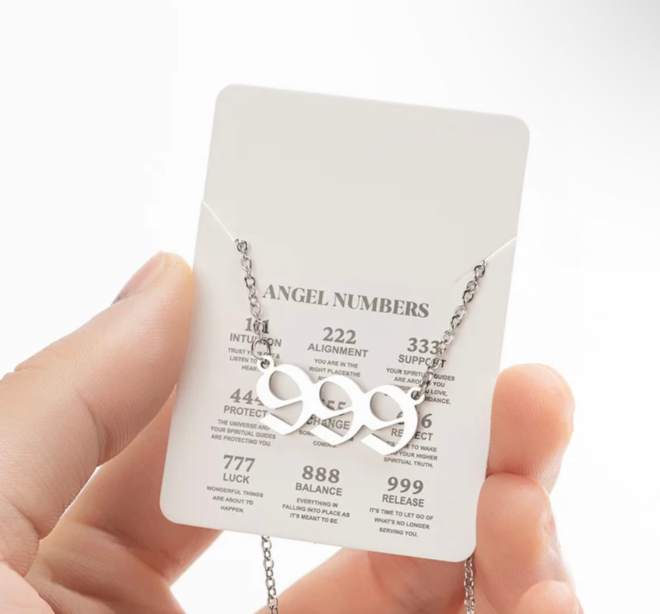 Angel Number Necklace