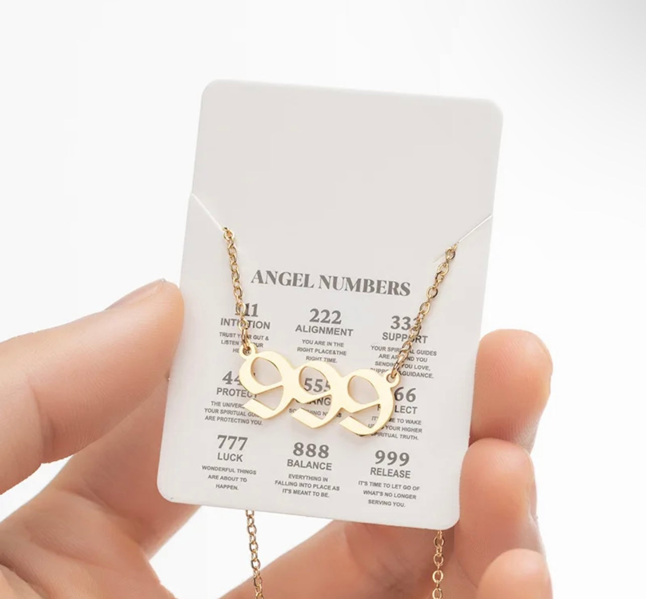 Angel Number Necklace