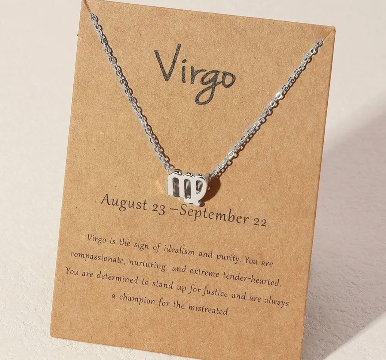 Horoscope Zodiac Sign Necklace