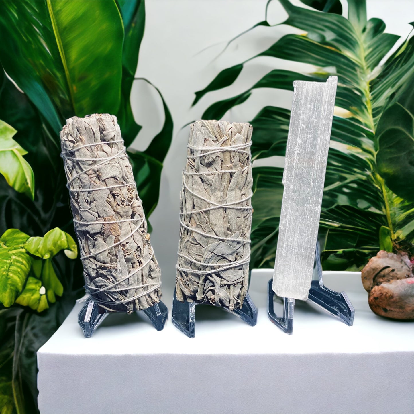 Sage & Selenite Crystal Bundle