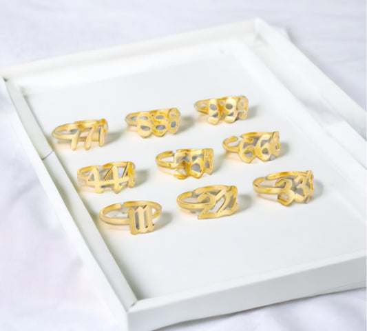 Angel Number Rings